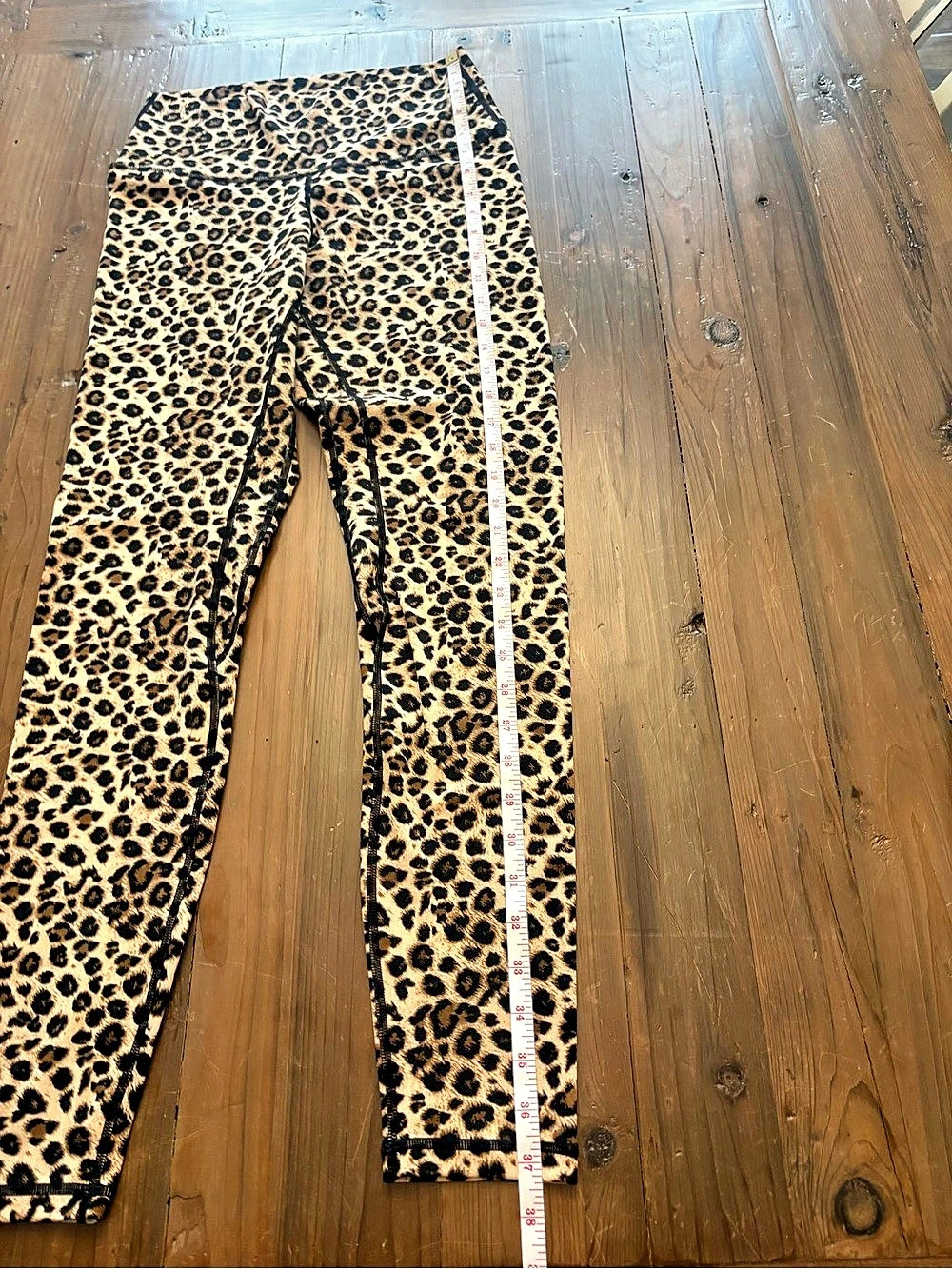 Colorfulkoala High Waisted Leopard Yoga Leggings L - Picture 8 of 8